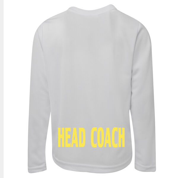 Wakatere HEAD Coach Long Sleeve  WHITE Thumbnail